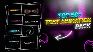 Alight motion text font download Top 30 Alight motion text animation presets download link