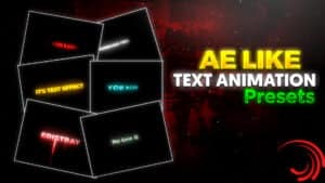 Top Ae like text animation presets alight motion | Ae Like Text Effect download free | rajaneditz