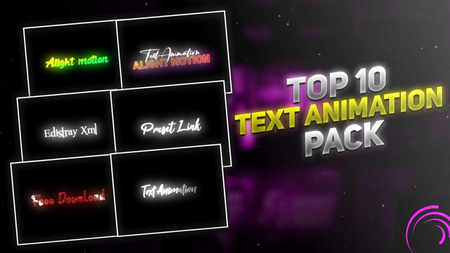 Best 10 Text Animation Presets