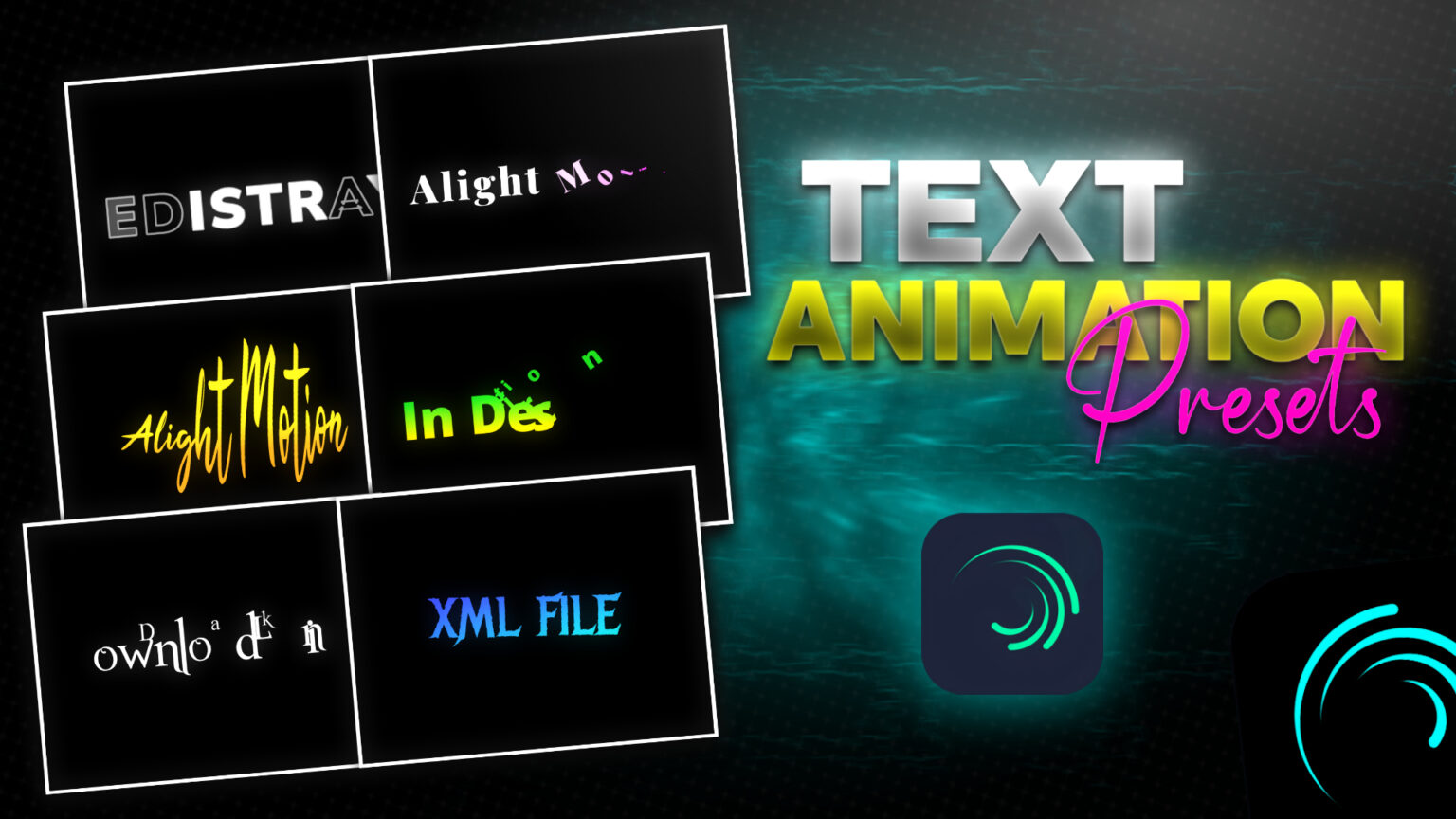 Alight Motion Text Effects Download